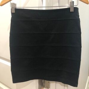 Black Bodycon Skirt